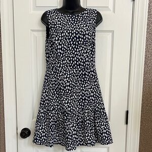Vineyard Vines Blue and White Sleeveless Dress Easy to Wear